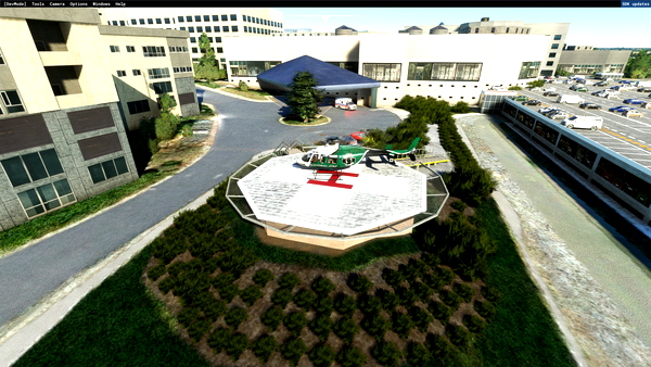 Spartanburg Regional Hospital - SC - for Microsoft Flight Simulator
