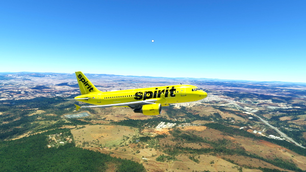 SPIRIT A319CEO 8K - for Microsoft Flight Simulator