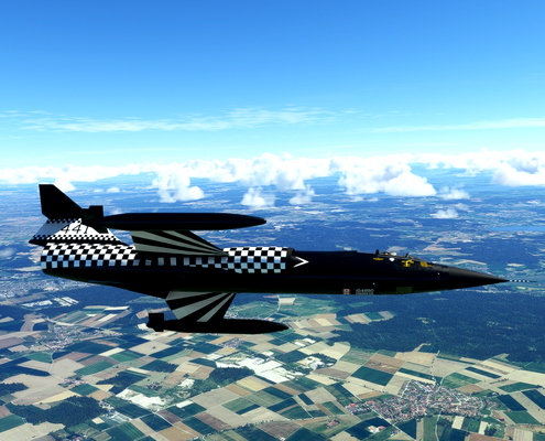 SSW CF-104_CHECKERBIRD_104880 - for Microsoft Flight Simulator