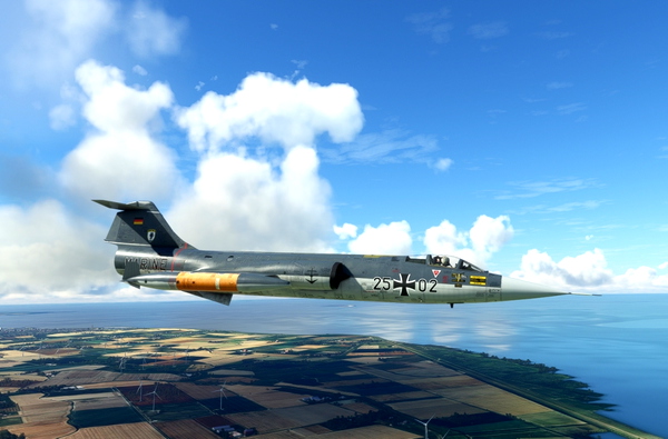 SSW F-104G MARINE MFG 1 25+02 - for Microsoft Flight Simulator