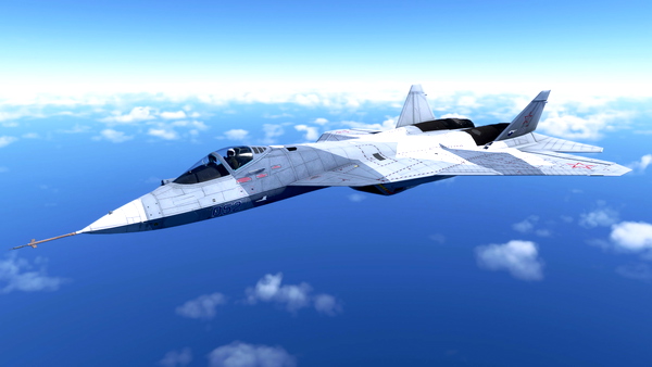 Sukhoi Su-57 prototype T-50 - for Microsoft Flight Simulator