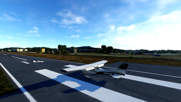 Susaek Airfield(RKRS) scenery(only ground) - for Microsoft Flight Simulator