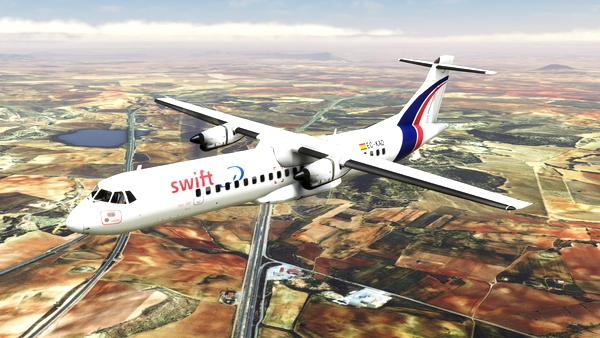 Swiftair ATR 72-600 EC-KAD (Community Version) - for Microsoft Flight Simulator