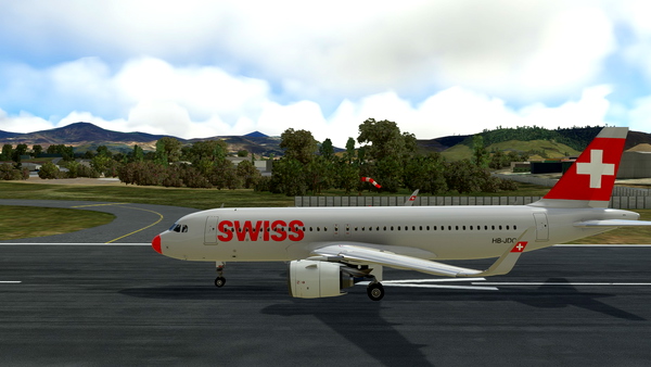 Swiss airlines a320neo (HB-JDC) REDNOSE - for Microsoft Flight Simulator