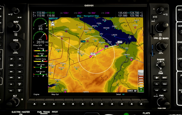 Switzerland VFR reporting points - for Microsoft Flight Simulator