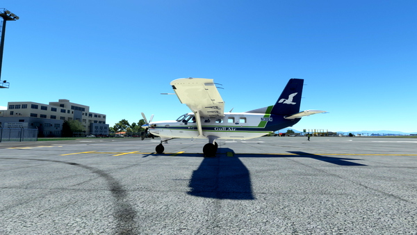 SWS Kodiak 100 Gull Air request fictious livery based on Embraer EMB-110 Bandeirante N130EM - for Microsoft Flight Simulator