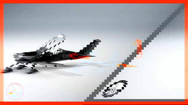 SWS Van´s Aircraft RV-14A Livery - Vintage German Airforce 57+23 - for Microsoft Flight Simulator