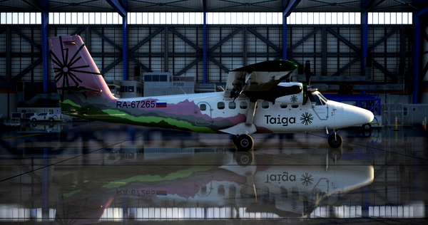 Taiga Airlines DHC 6 Twin Otter - for Microsoft Flight Simulator
