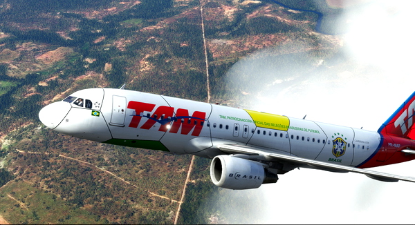 TAM (2010 World Cup) | PR-MAP | Fenix A320 | 8K - for Microsoft Flight Simulator