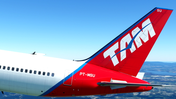 TAM Linhas Aéreas (circa 2008) PT-MSU - for Microsoft Flight Simulator