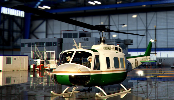 Taog UH-1H - N205FW - for Microsoft Flight Simulator