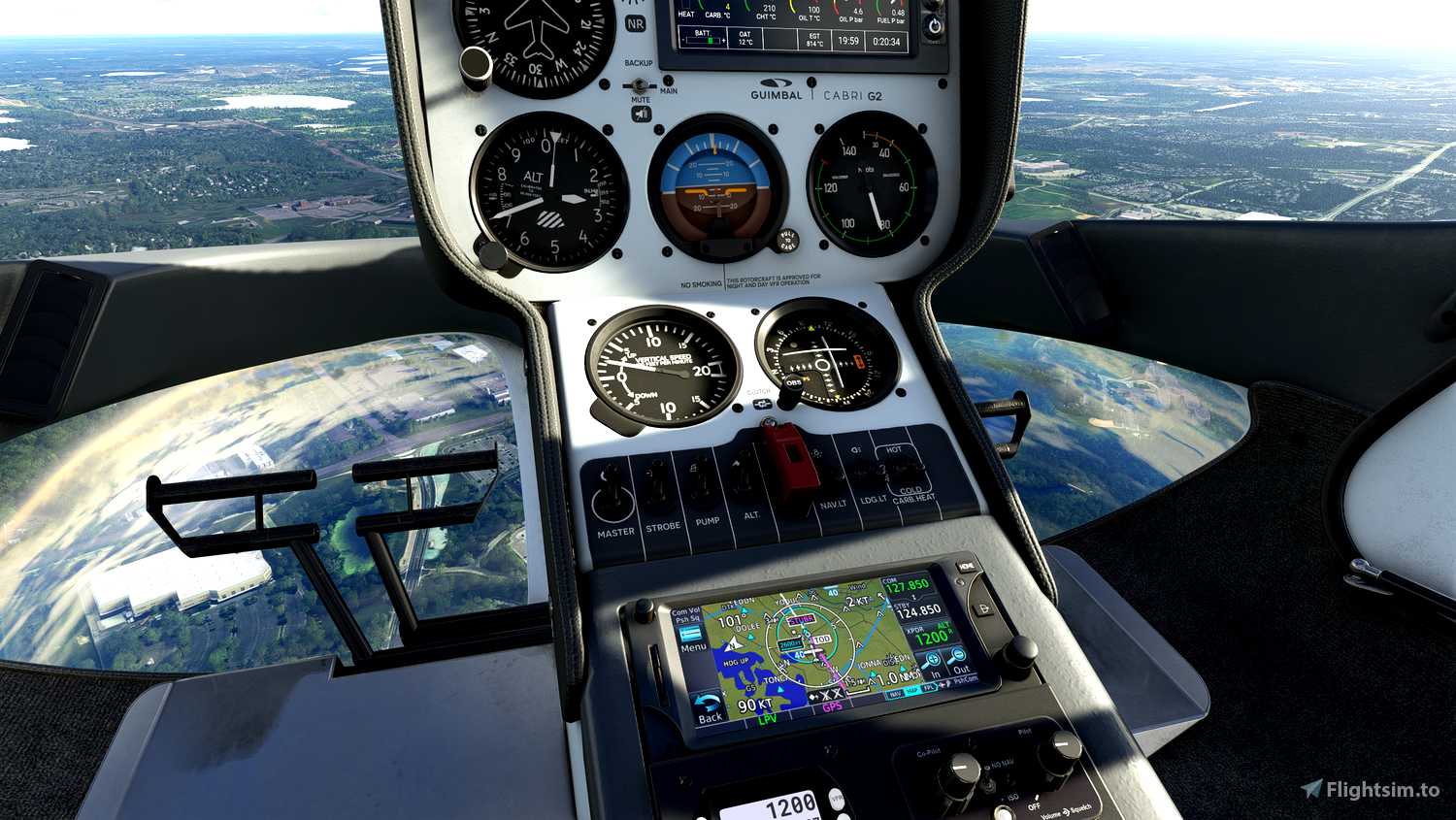  Guimbal Flies in Microsoft Flight Simulator 40th