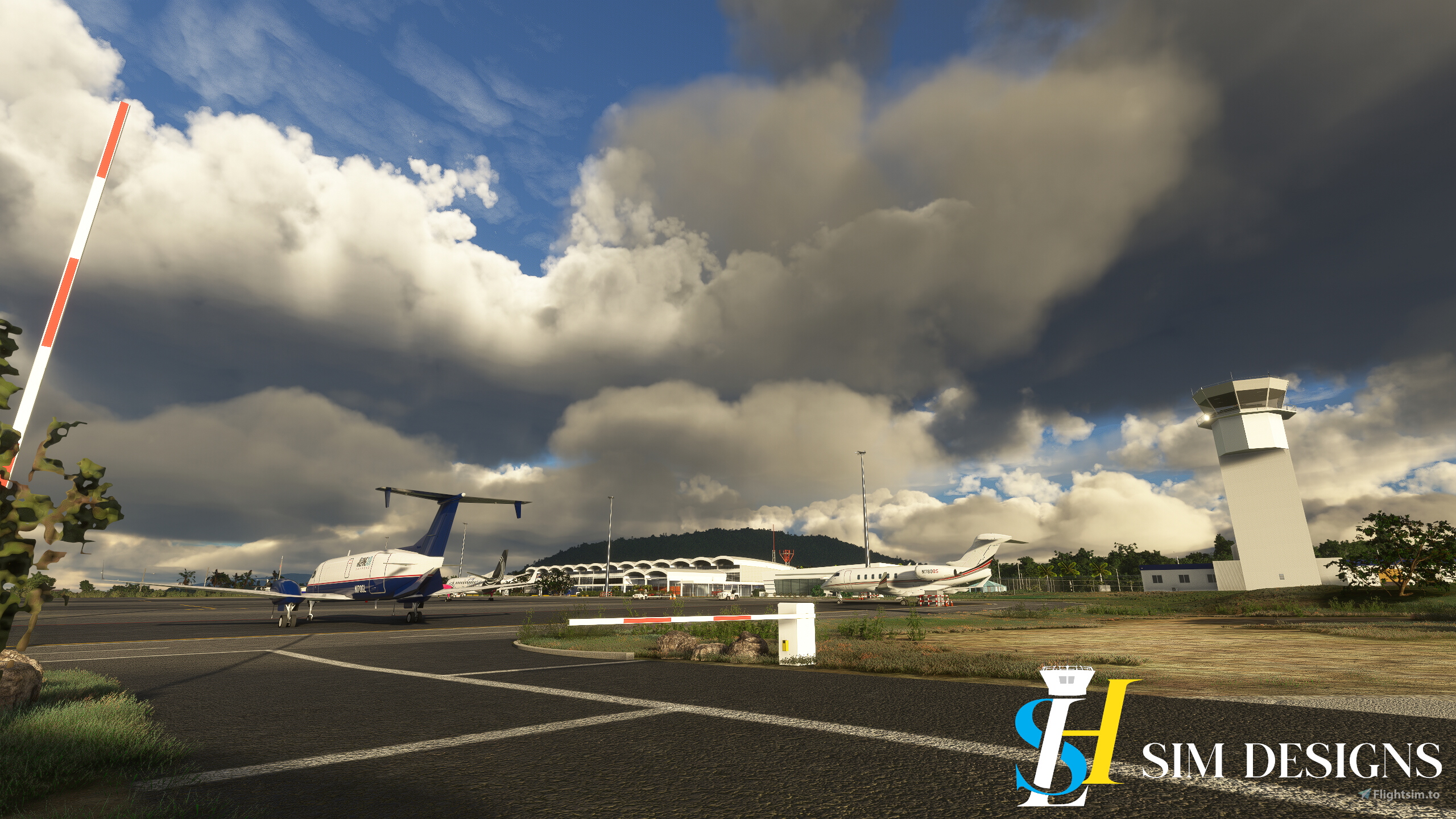 SLH Sim Designs - Terrance B. Lettsome Intl. - British Virgin Islands ...