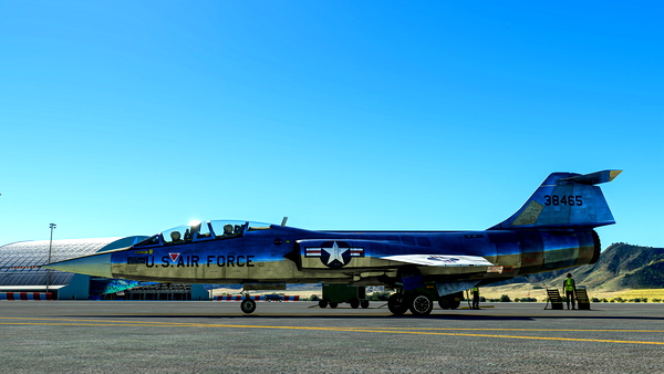 TF-104G - Minor Fix (VR) - for Microsoft Flight Simulator