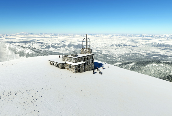 THE METEOROLOGICAL OBSERVATORY OF IMGW-PIB KASPROWY WIERCH - for Microsoft Flight Simulator