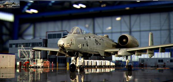 The scheme of the 79093 from 303rd FS for Mscenery A-10 - for Microsoft Flight Simulator
