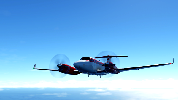 Tokyo Bandit King Air 350 Analog Steam Gauge Version - for Microsoft Flight Simulator