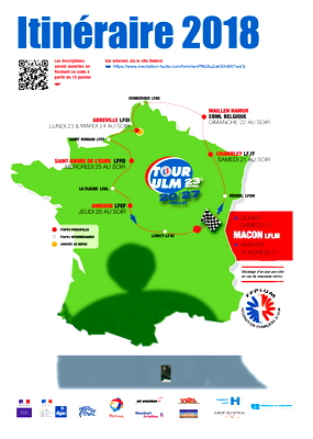 Tour de France d'ULM 2018 (MLA) - for Microsoft Flight Simulator