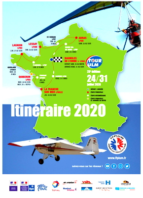 Tour de France d'ULM 2020 (MLA) - for Microsoft Flight Simulator