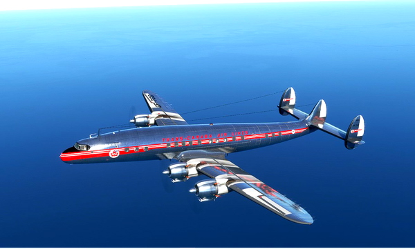 Trans Canada L-1049E 1954 Delivery Scheme - for Microsoft Flight Simulator