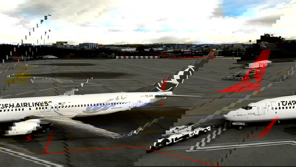 TURKISH AIRLINES BOEING 737-8F2 - for Microsoft Flight Simulator