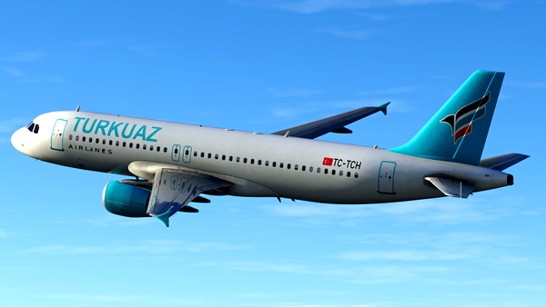 Turkuaz Airlines A320 TC-TCH - for Microsoft Flight Simulator
