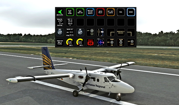 TWIN OTTER DHC-6 STREAMDECK XL PROFILE (need Lorby's AXIS and OHs) - for Microsoft Flight Simulator