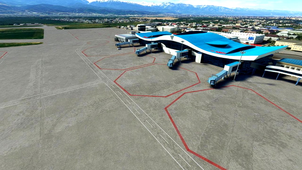 UAAA ALMATY BUG - for Microsoft Flight Simulator