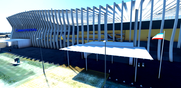 UKFF Simferopol airport (in Ukraine so not URFF) - mod for original scenery by x-flight.su - for Microsoft Flight Simulator