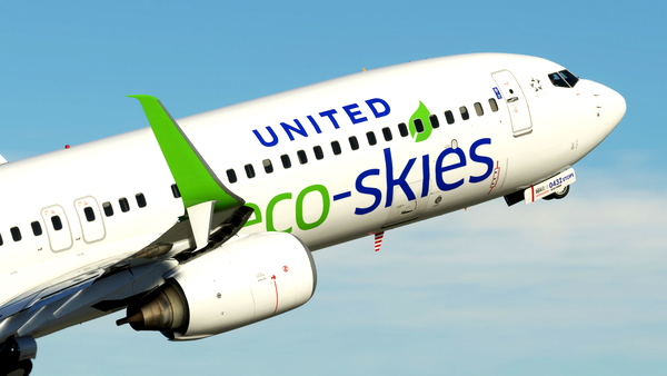 United Airlines (N75432 'Eco-Skies') - PMDG 737-900ER - for Microsoft Flight Simulator