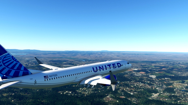 UNITED NEW COLORS B737M - for Microsoft Flight Simulator