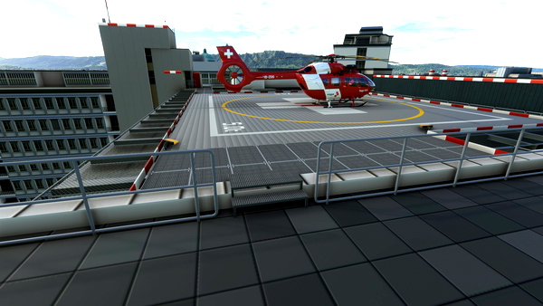 University Hospital of Zurich, Switzerland - for Microsoft Flight Simulator
