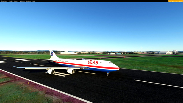 University of Limerick Aeronautical Society 747 - for Microsoft Flight Simulator
