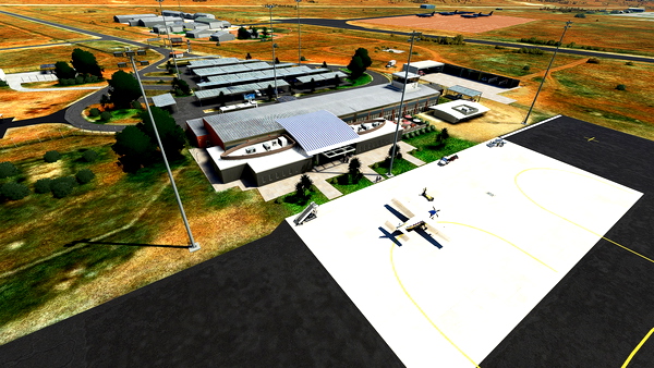 Upington International Airport (FAUP) Visual Improvement - for Microsoft Flight Simulator
