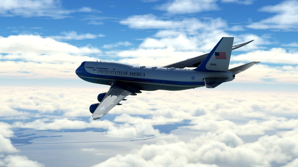 USAF VC-25B "Air Force One" - for Microsoft Flight Simulator