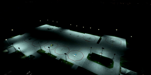 (UUMO) Ostafyevo international airport - lighting system - for Microsoft Flight Simulator