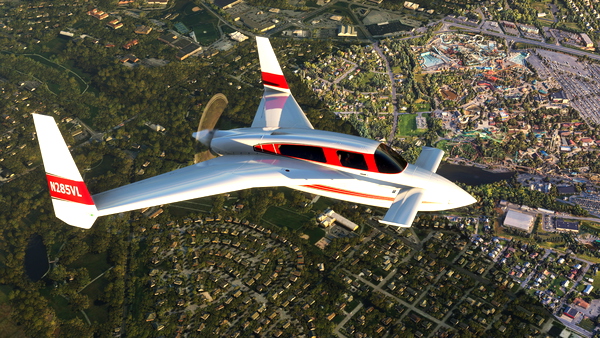 Velocity XL FSLTL Base Model Aircraft File for Vatsim - for Microsoft Flight Simulator