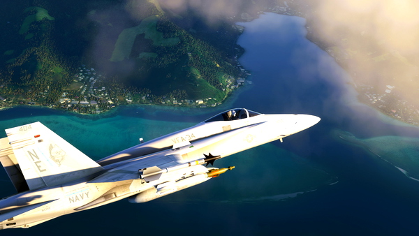 VFA-34 2K Skin Upgrade for FSX Acceleration Hornet - for Microsoft Flight Simulator