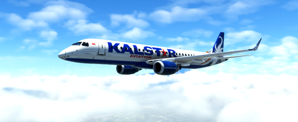 Virtuacol_E195_Kalstar Indonesia - for Microsoft Flight Simulator