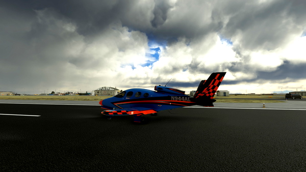 Vision Jet Blue Racer + Custom Interior - for Microsoft Flight Simulator