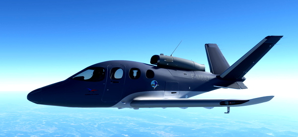visionjet-livery-F-MBAZ - for Microsoft Flight Simulator
