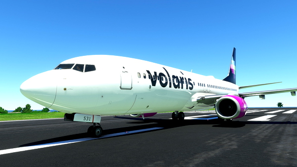 Volaris N523ILV "FICCIONAL LIVERY" PMDG 738 SSW - for Microsoft Flight Simulator