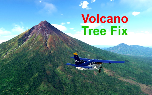 Volcano Tree Fix (global) - for Microsoft Flight Simulator