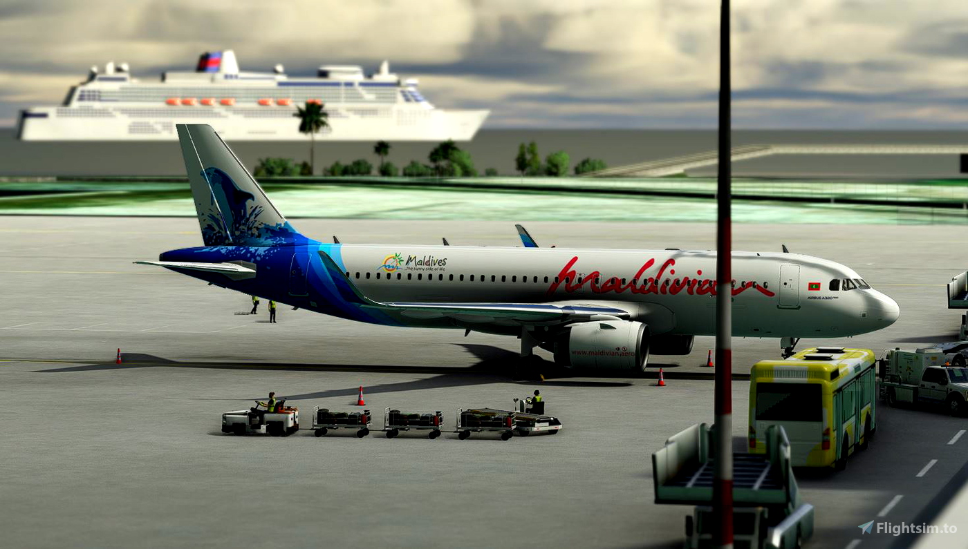 VRMM AIRPORT / NEW RUNWAY AND UPDATED TAXIWAYS , APRONS & GATES for