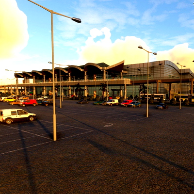WBGG - Kuching Intl. Airport and Air Base - for Microsoft Flight Simulator