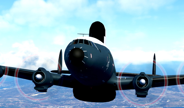 WC-121N Super Constellation Hurricane Hunter VW-4 | 1967 - for Microsoft Flight Simulator