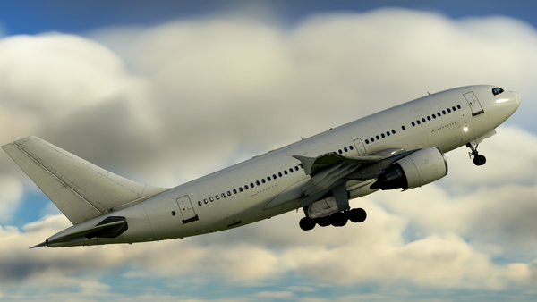White Example Livery - IniBuilds A310 - for Microsoft Flight Simulator