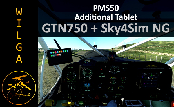 Wilga 35/80 Series: GTN750 + Sky4Sim NG - for Microsoft Flight Simulator