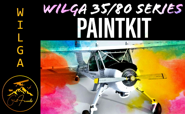Wilga 35/80 Series: Official Paintkit - for Microsoft Flight Simulator