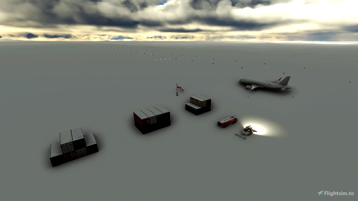 Antarctica Airport Pack for Microsoft Flight Simulator MSFS